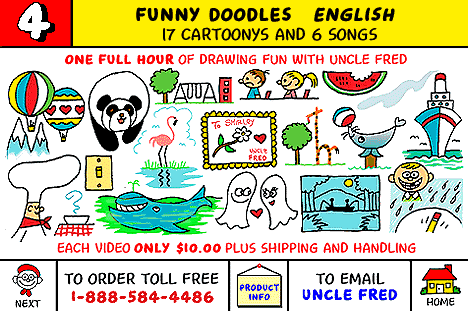 Funny Doodle English Info